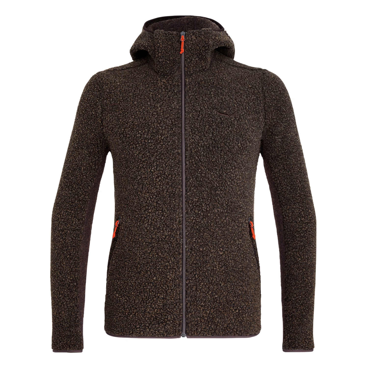 Casaco Salewa Fanes Shearling Wool Homem Marrom 230ZDQRSI